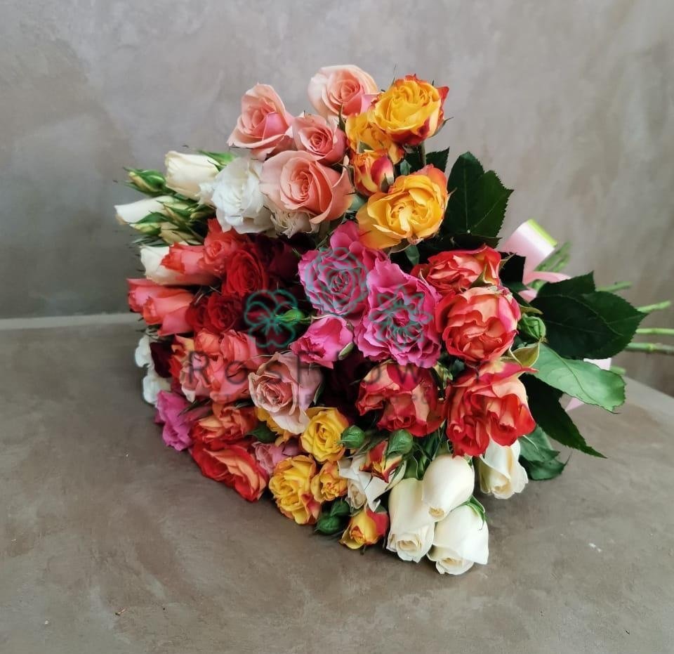 Букет цветов из: Розы в Усть-Калманке