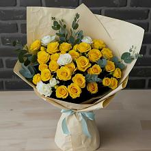 Букет цветов из:  Розы #REPLACE_PRED# Усть-Калманке