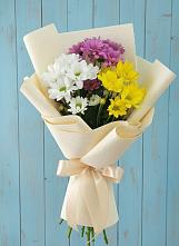 Букет цветов из:  Хризантемы в Усть-Калманке
