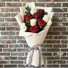 Букет цветов из:  Розы в Усть-Калманке