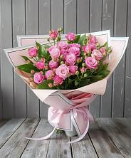 Букет Розовый кустик в Усть-Калманке