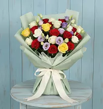 Букет цветов из:  Розы #REPLACE_PRED# Усть-Калманке