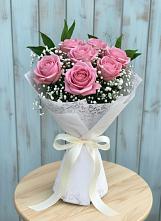 Букет цветов из:  Розы в Усть-Калманке