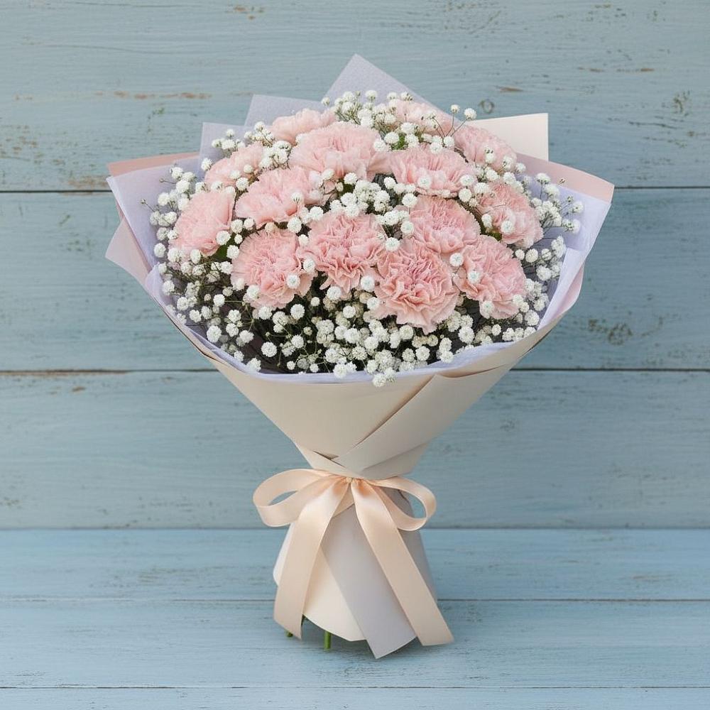 Букет цветов из: Гвоздики в Усть-Калманке