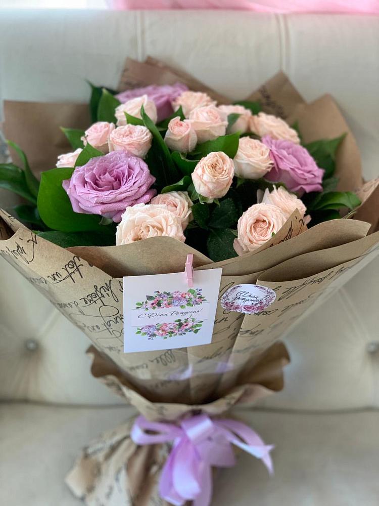 Букет цветов из: Розы в Усть-Калманке