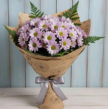 Букет цветов из:  Хризантемы в Усть-Калманке