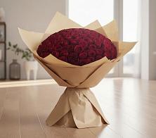 Букет 101 Красная роза в Усть-Калманке