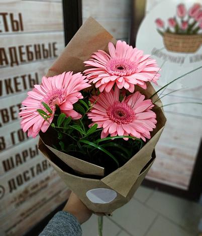 Букет цветов из: Герберы в Усть-Калманке