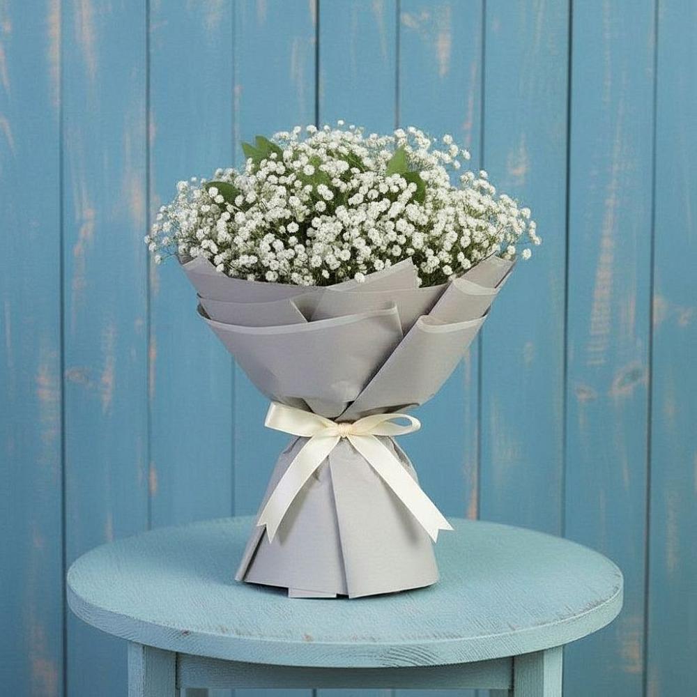 Букет цветов из: Гипсофила в Усть-Калманке