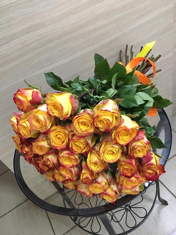 Букет Желтые розы в Усть-Калманке