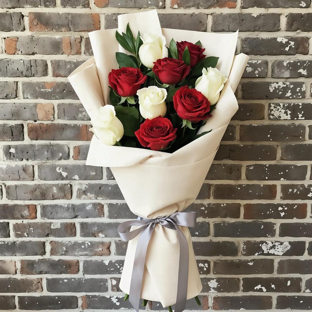 Букет цветов из: Розы в Усть-Калманке