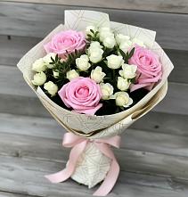 Букет цветов из:  Розы в Усть-Калманке