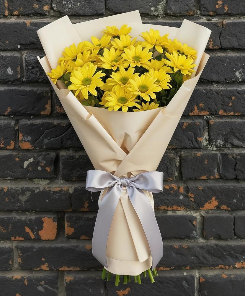 Букет цветов из: Хризантемы в Усть-Калманке