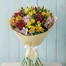 Букет цветов из:  Альстромерии в Усть-Калманке