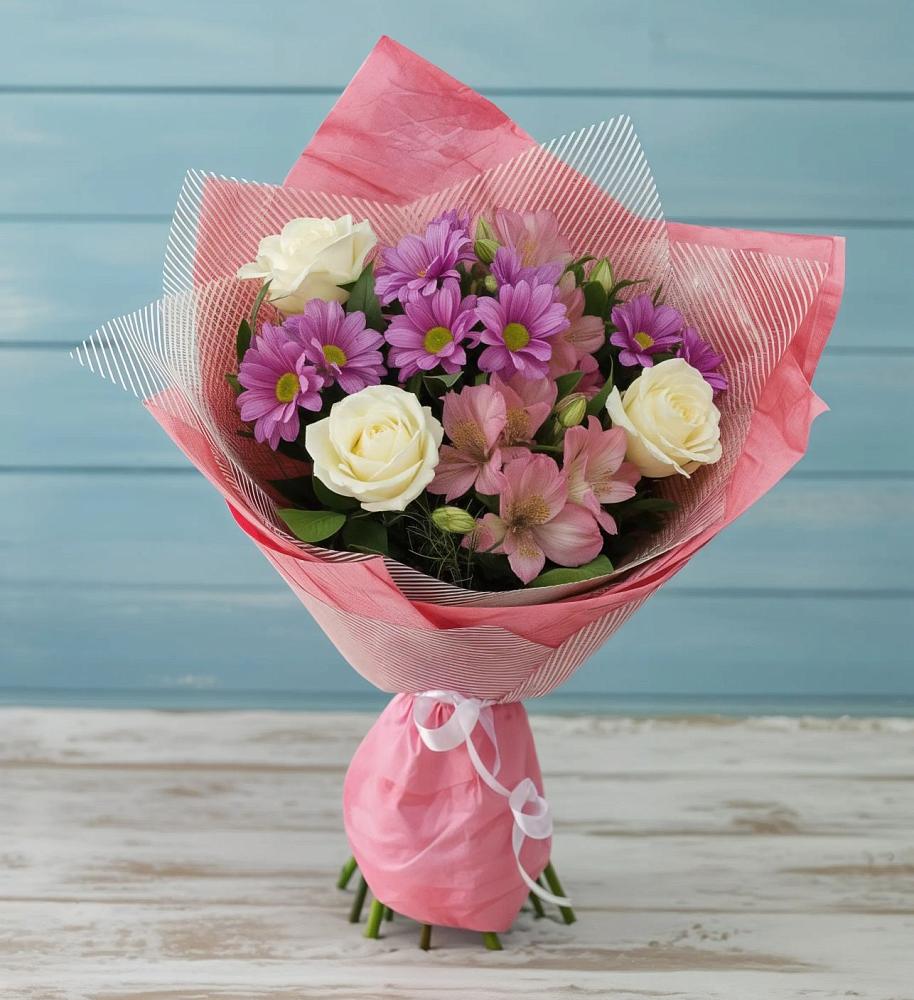 Букет цветов из: Герберы в Усть-Калманке