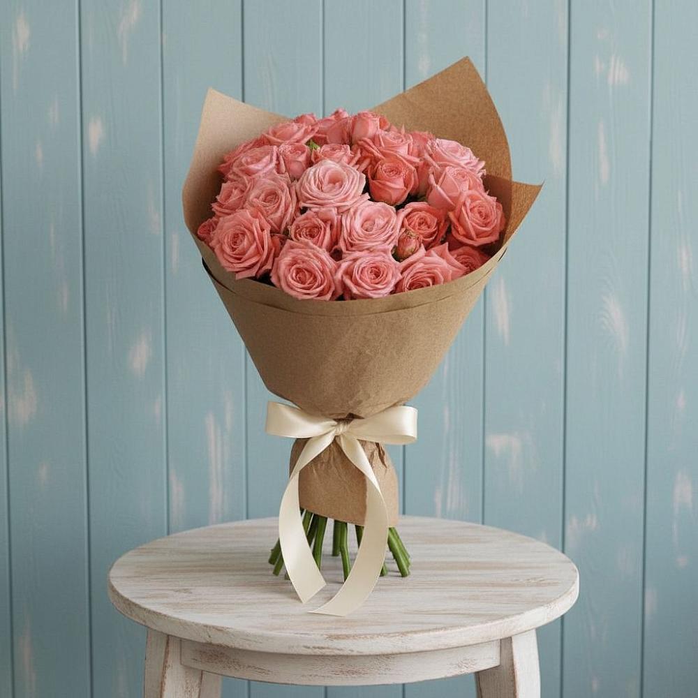 Букет цветов из: Розы в Усть-Калманке