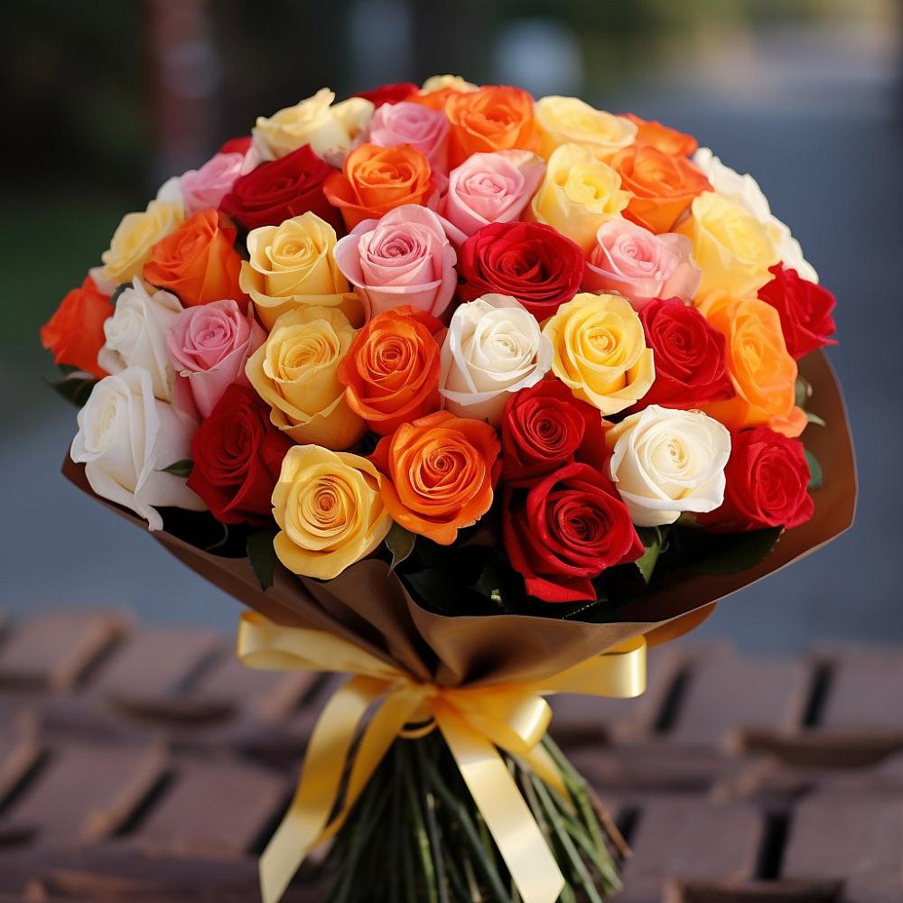 Букет Яркое начало в Усть-Калманке