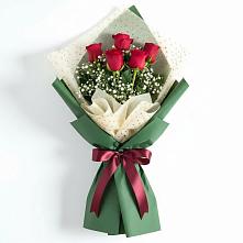 Букет цветов из:  Розы в Усть-Калманке