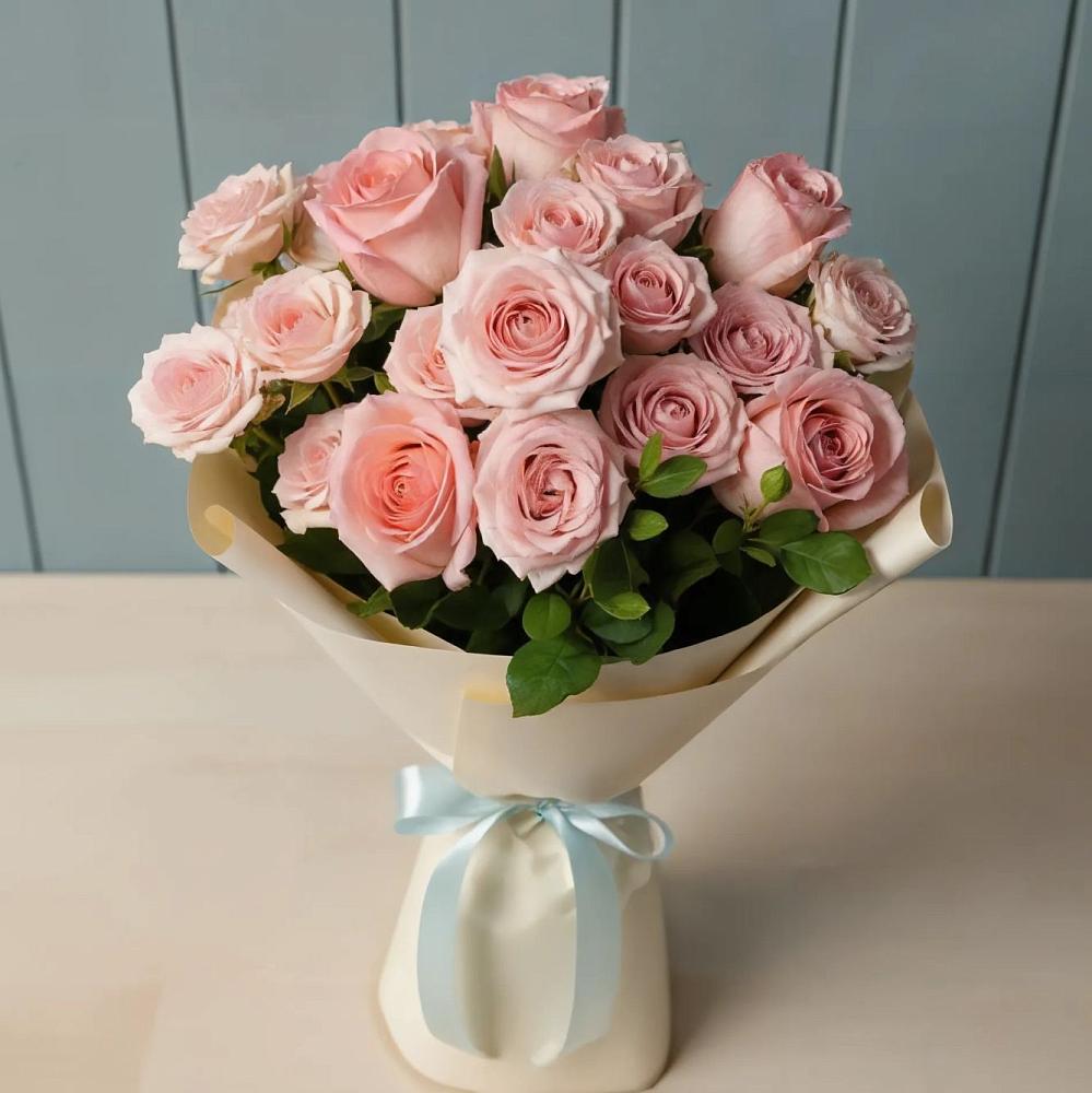 Букет Розовый шарм в Усть-Калманке